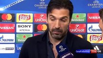 Incredible anger of Gianluigi Buffon after the theft of Real Madrid to Juventus in Champions.
