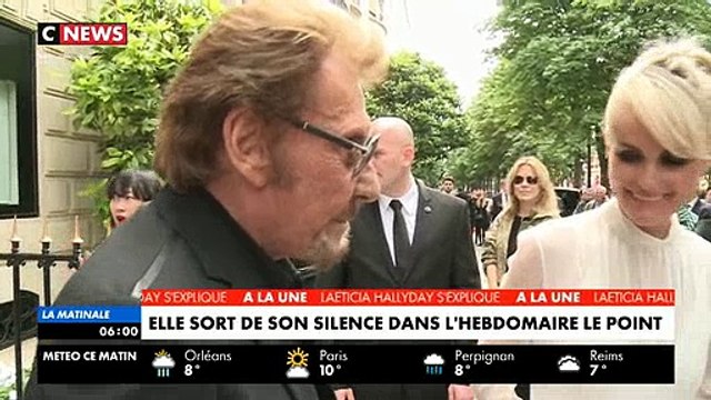 Les phrases chocs de Laeticia Hallyday dans Le Point: On me vole mon deuil, on me roue de coups. (...) David et Laura ont attendu des mois avant de venir voir leur père malade