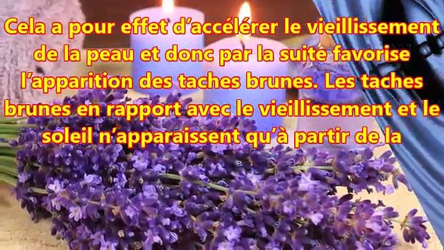 Crème naturelle fait maison contre les taches brunes de la peau