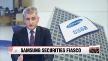 Samsung Securities to compensate all shareholders on ‘fat finger’ fiasco