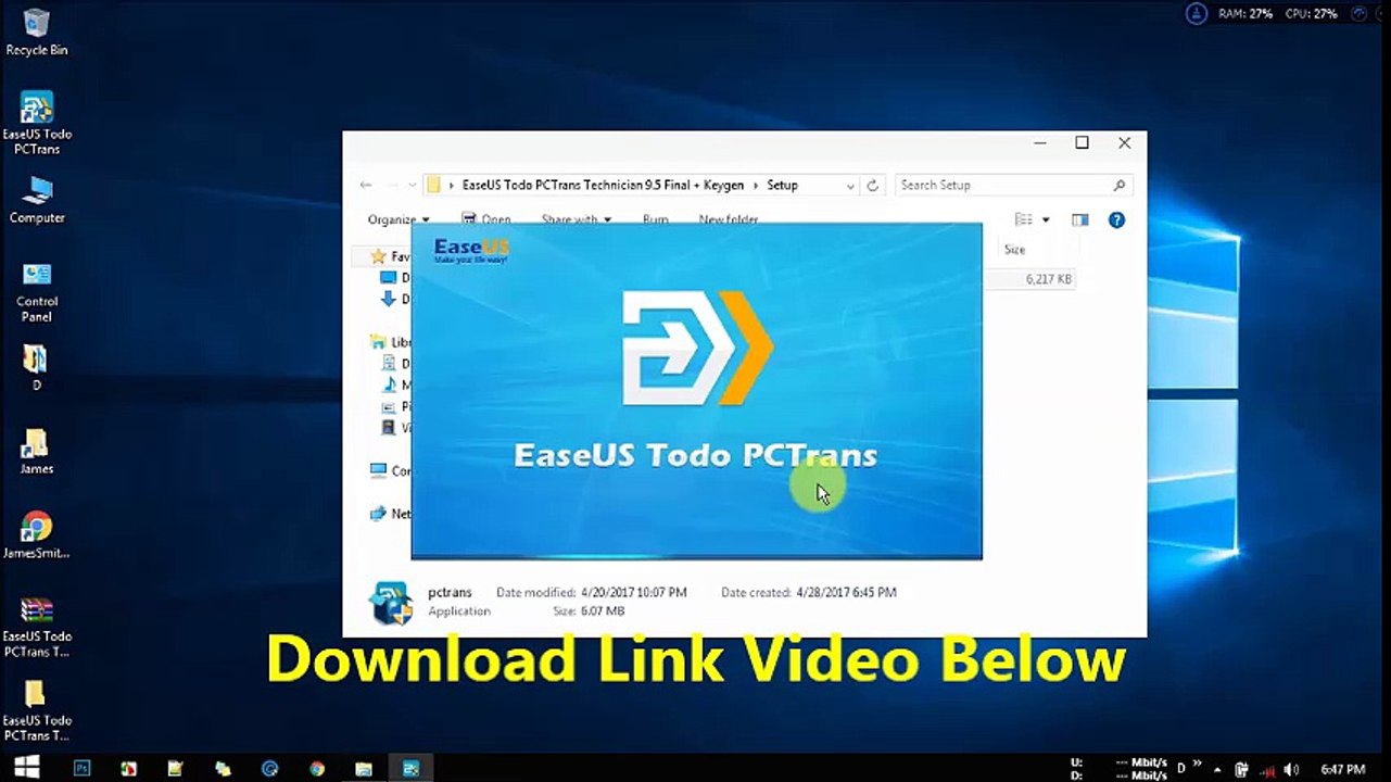 EaseUS Todo PCTrans Pro 9.8 + Full Version 2018