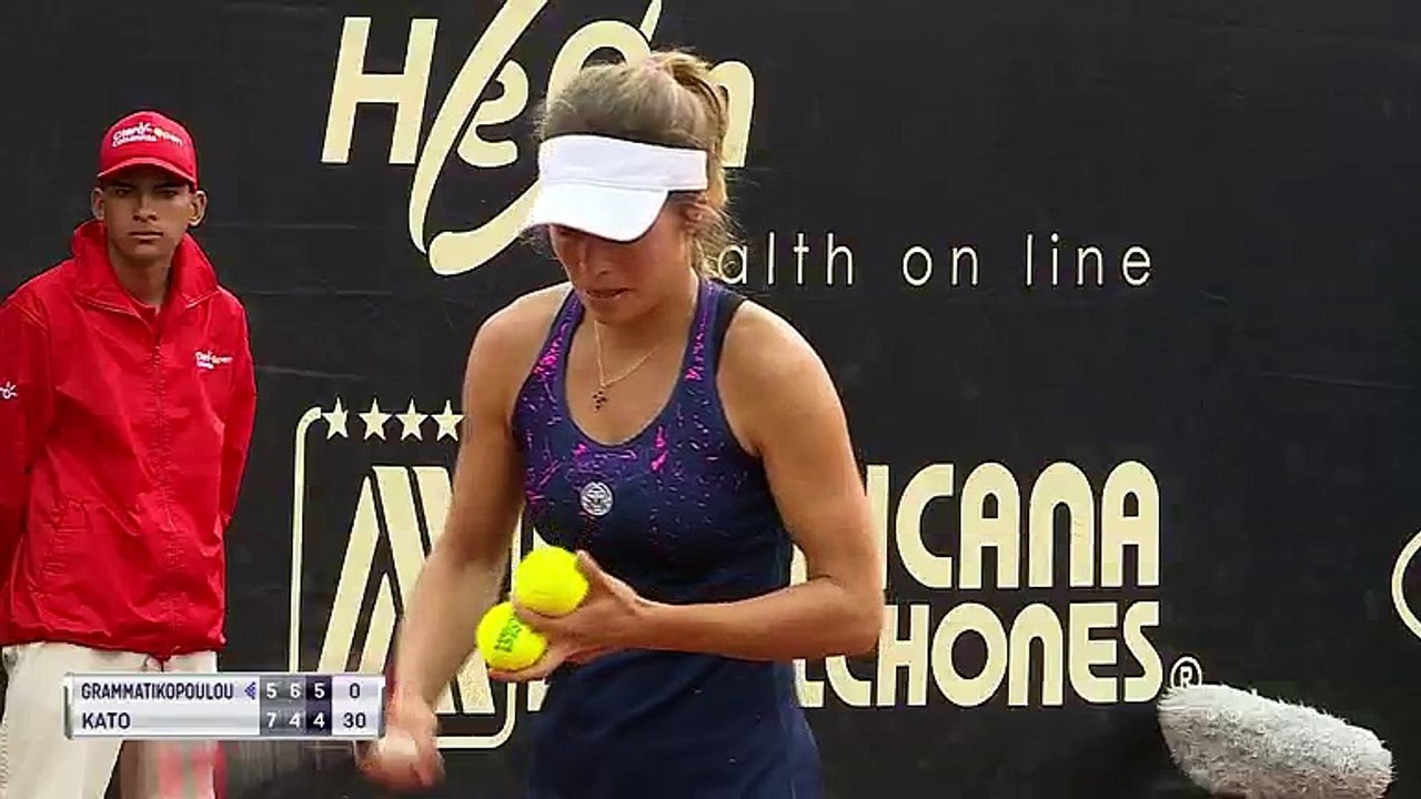 2018 Bogota / R32 / Grammatikopoulou v Kato