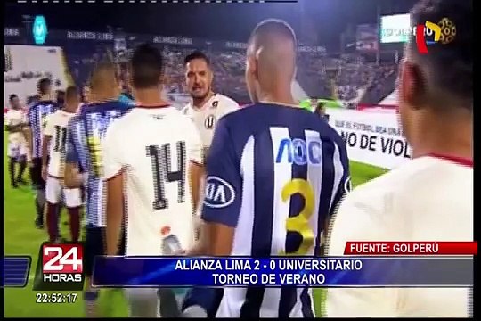 Torneo de Verano 2018: Alianza Lima ganó 2 a 0 a Universitario de Deportes