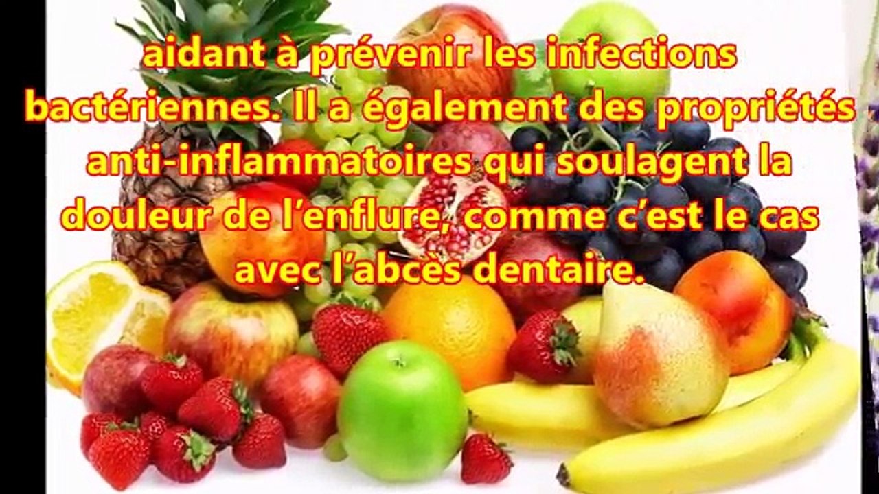 Remèdes naturels contre l'abcès dentaire