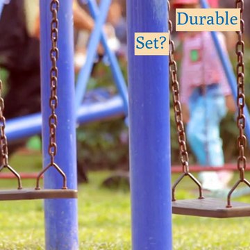 Steel Swing Set - Call Component Playground at 877-530-0222