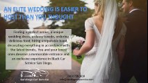 Wedding is Easier to Host than You Thought with Car Service San Diego