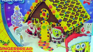 Fail Video - Making Spongebob Squarepants Holiday Food Gingerbread House Cookie Kit