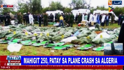 Download Video: GLOBALITA: Mahigit 250, patay sa plane crash sa Algeria; Mahigit 100 babae, pumasok sa military sa Afghanistan; Dalawang robot, nagpakitang gilas sa Italy