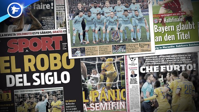 La presse italienne dénonce une arnaque après la victoire du Real Madrid