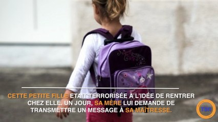 Une petite fille très courageuse
