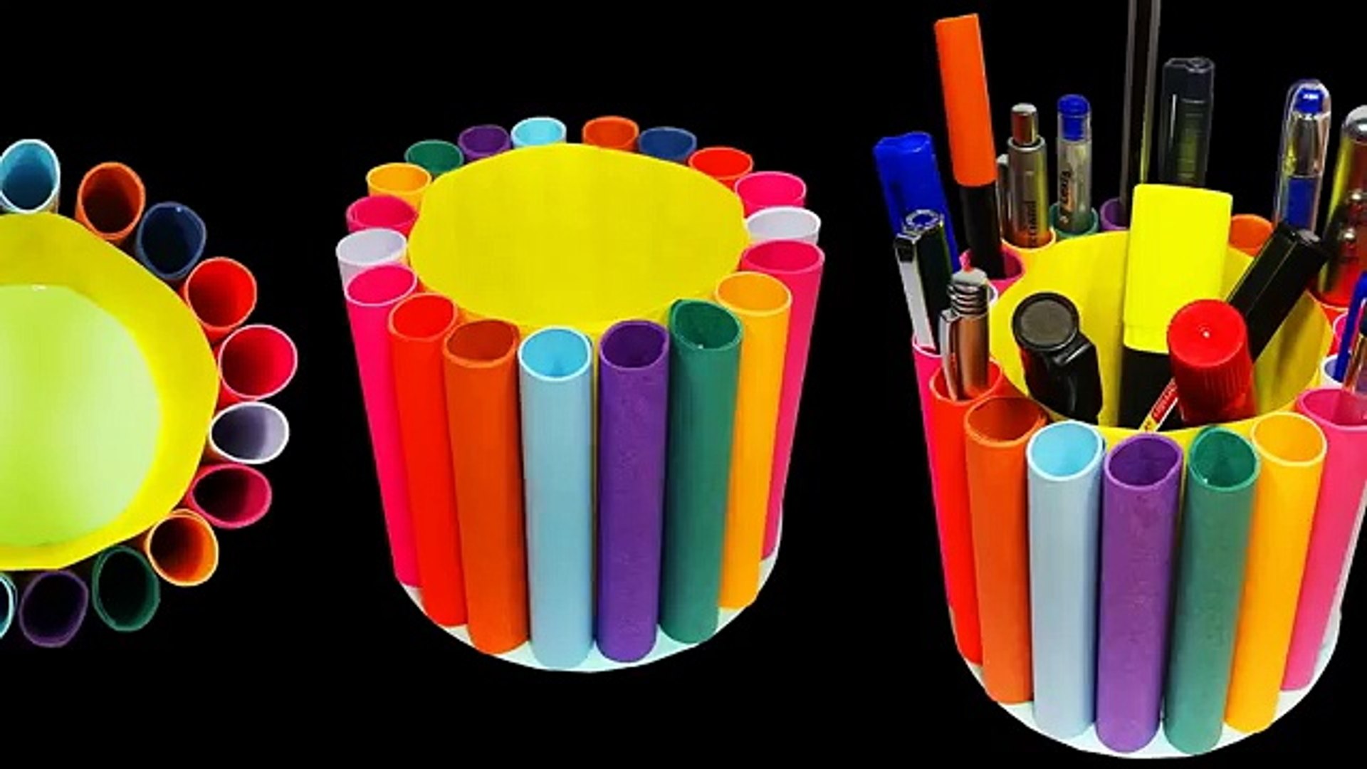 How to make pen 2024 stand with paper