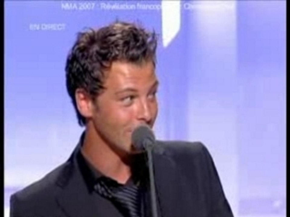nrj Music awards 07  christophe mae