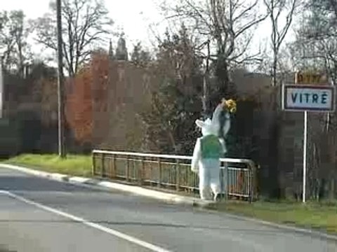 La balade de Grüny ... le lapin SUPER ECOLO !!!