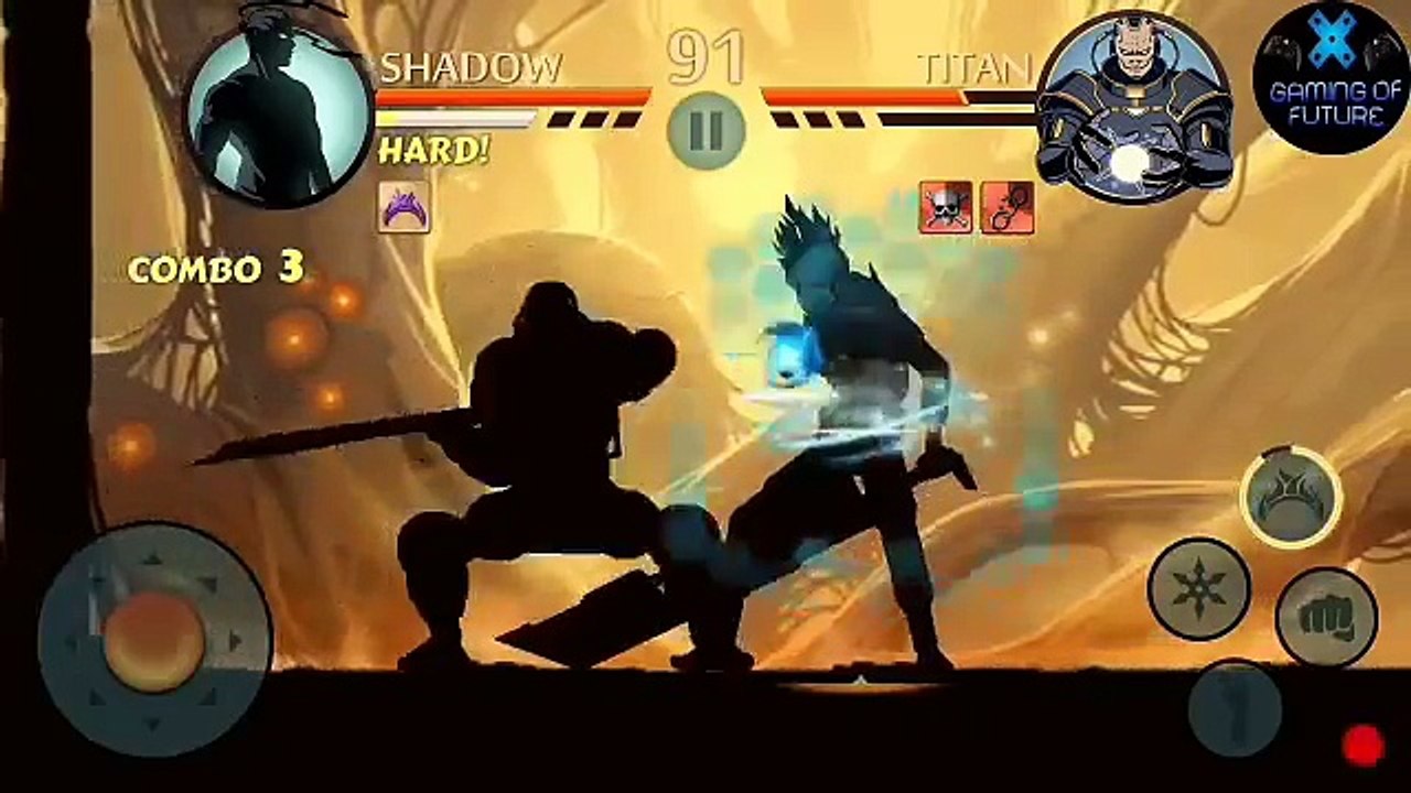 SHADOW FIGHT 2 | VOLCANO-TITAN VS TITAN