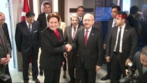 CHP Lideri Kılıçdaroğlu, İyi Parti Başkanı Meral Akşener'i ziyaret etti