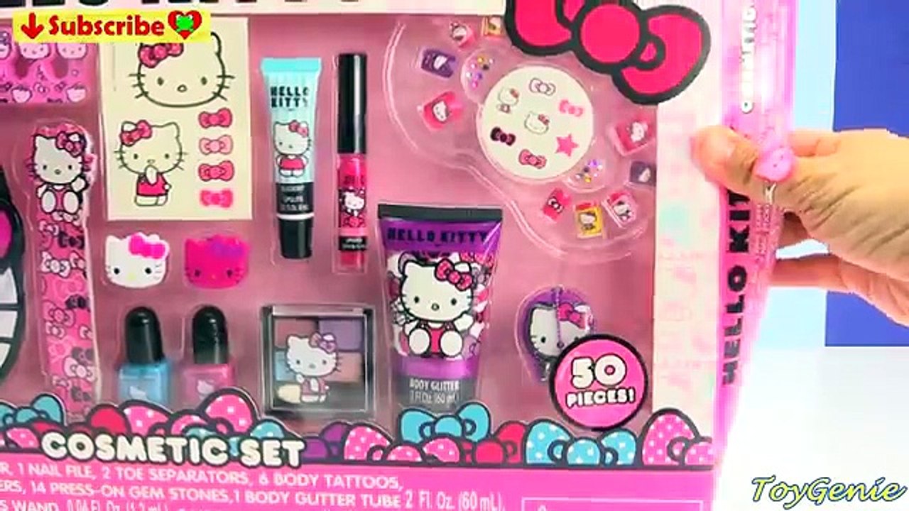 Hello Kitty MEGA Cosmetics Set and Surprises