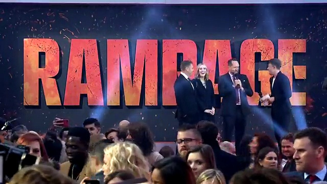 Rampage | LIVE European Premiere @ London 11th April 2018 | Warner Bros. Pictures