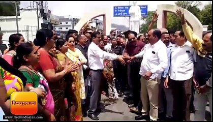 हल्द्वानी में प्रधानमंत्री मोदी के समर्थन में भाजपा नेताओं का उपवास