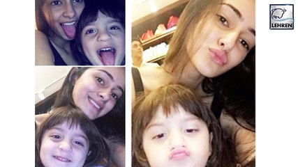 Shah Rukh's Son AbRam COPIES Ananya Pandey | Funny Moments