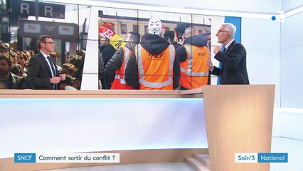 SNCF : "La continuité du service public assuré au maximum" ce week-end, assure Pepy