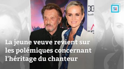 Laeticia Hallyday  se livre sur la polémique concernant l'héritage de Johnny
