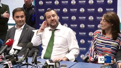 Salvini a Bari: "Emiliano? Si dimetta. Sanità in Puglia pessima"
