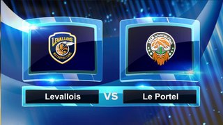 Avant match avec Ivan Fevrier, Levallois Metropolitans - ESSM Le Portel