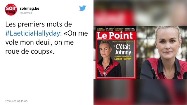 Succession de Johnny Hallyday, Laeticia se confie : On me vole mon deuil...
