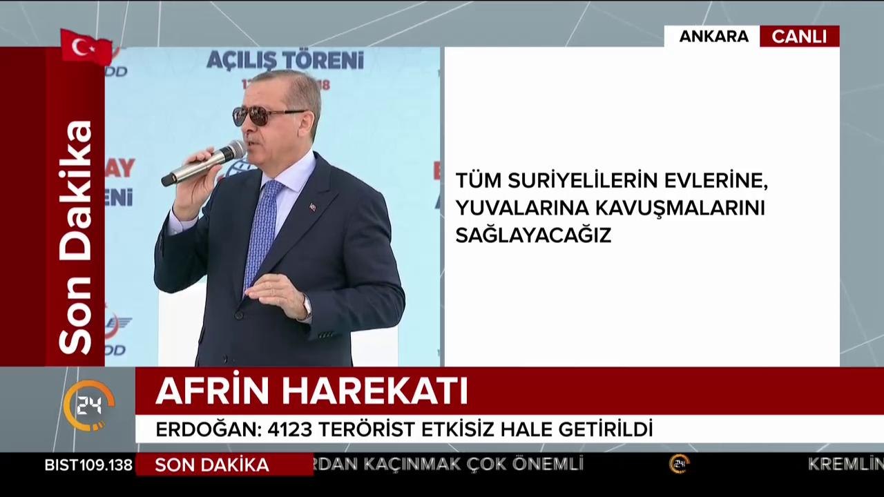 #SONDAKİKA Cumhurbaşkanı Erdoğan: Dün akşam Trump ile konuştum.