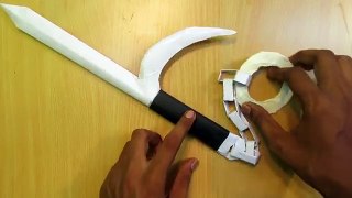 How to Make a Paper Ninja Weapon(Kyoketsu Shoge) - Easy Tutorials