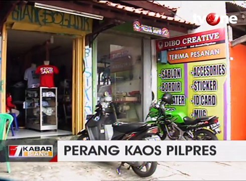 Perang Desain Kaos Pilpres 2019