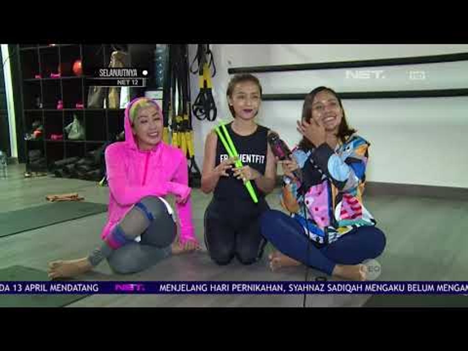 Melihat Keseruan Fitri Ayu Menjalani Olahraga Pound Fit