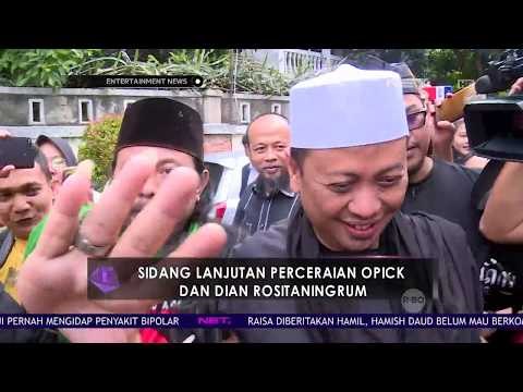 Sidang Lanjutan Perceraian Opick Dan Dian Rositaningrum