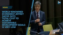 World-renowned economist Jeffrey Sachs speaks on some of the world's biggest issues