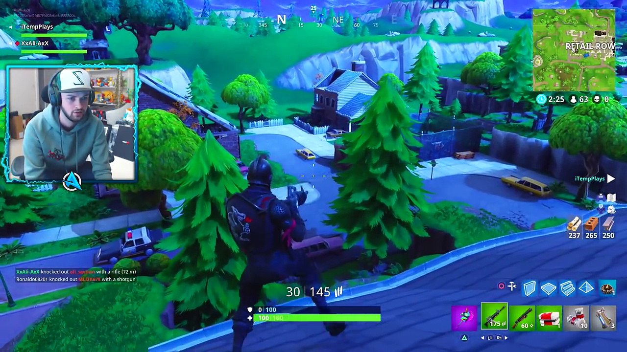 *NEW* PORT-A-FORT GAMEPLAY in Fortnite: Battle Royale! (+ LLAMA)