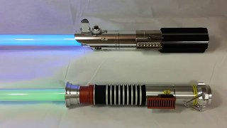 Star Wars The Black Series Force FX Lightsaber Comparison: Luke vs Luke