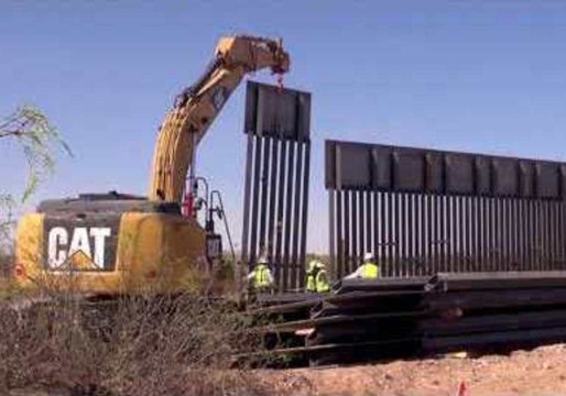 First Panels Erected in US-Mexico Border Wall Replacement Project