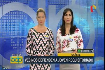 Cañete: vecinos se enfrentan a la Policía para evitar captura de requisitoriado