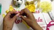 Tocado pequeño  de flores de liston VIDEO No. 573 creaciones rosa isela