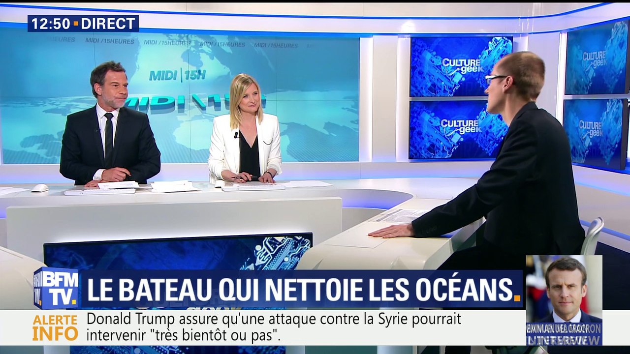 Manta, le bateau qui nettoie les océans