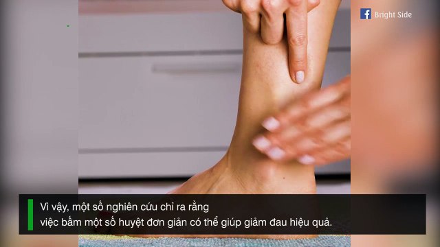 Mẹo bấm huyệt giúp giảm nhanh các cơn đau phiền toái