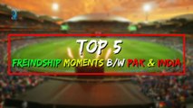 #5 Friendship Moments b-w PAK and IND in Cricket History of all time  - Cricket Latest