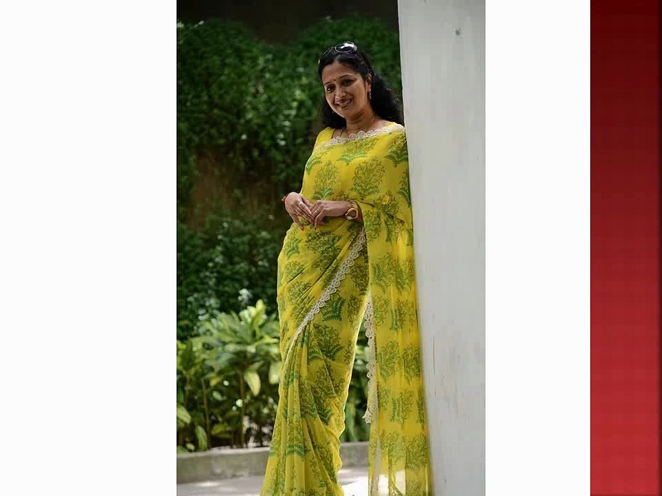 TV Anchor Anitha Chowdary in Saree Images - TV Actress