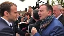 Berdhuis:  Emmanuel Macron interpellé par un Maire
