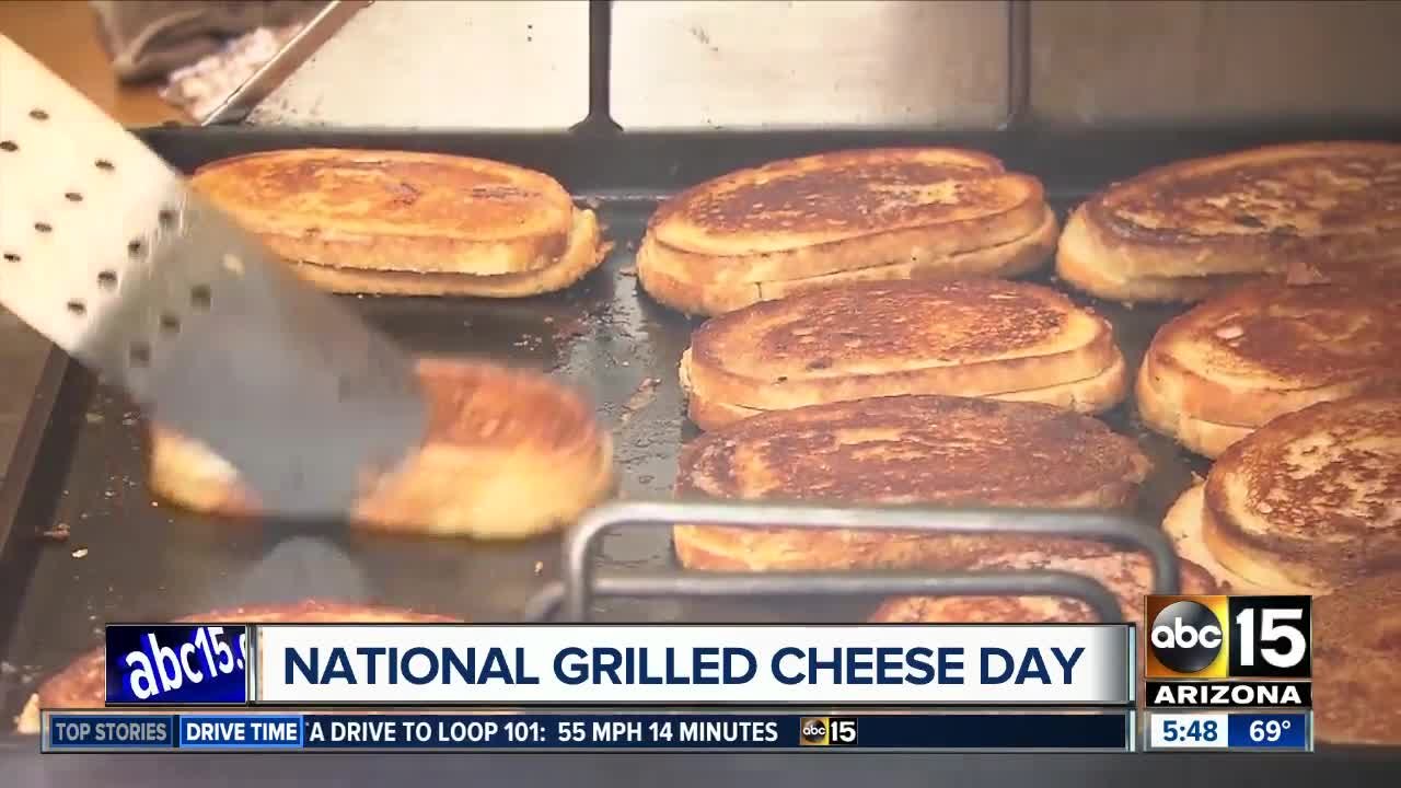 Celebrate 'National Grilled Cheese' Day with $5...