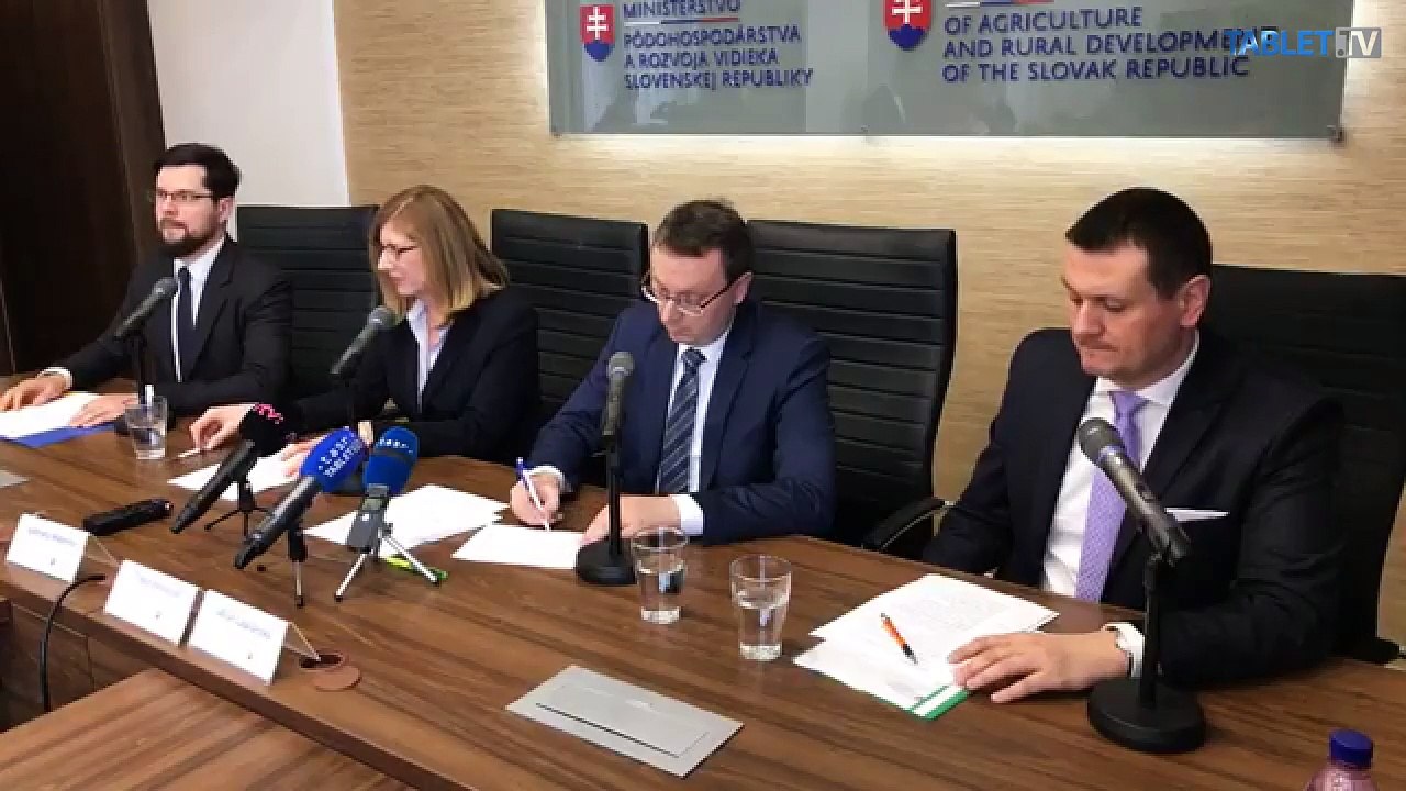 ZÁZNAM: TK ministerky pôdohospodárstva a rozvoja vidieka SR G. Matečnej