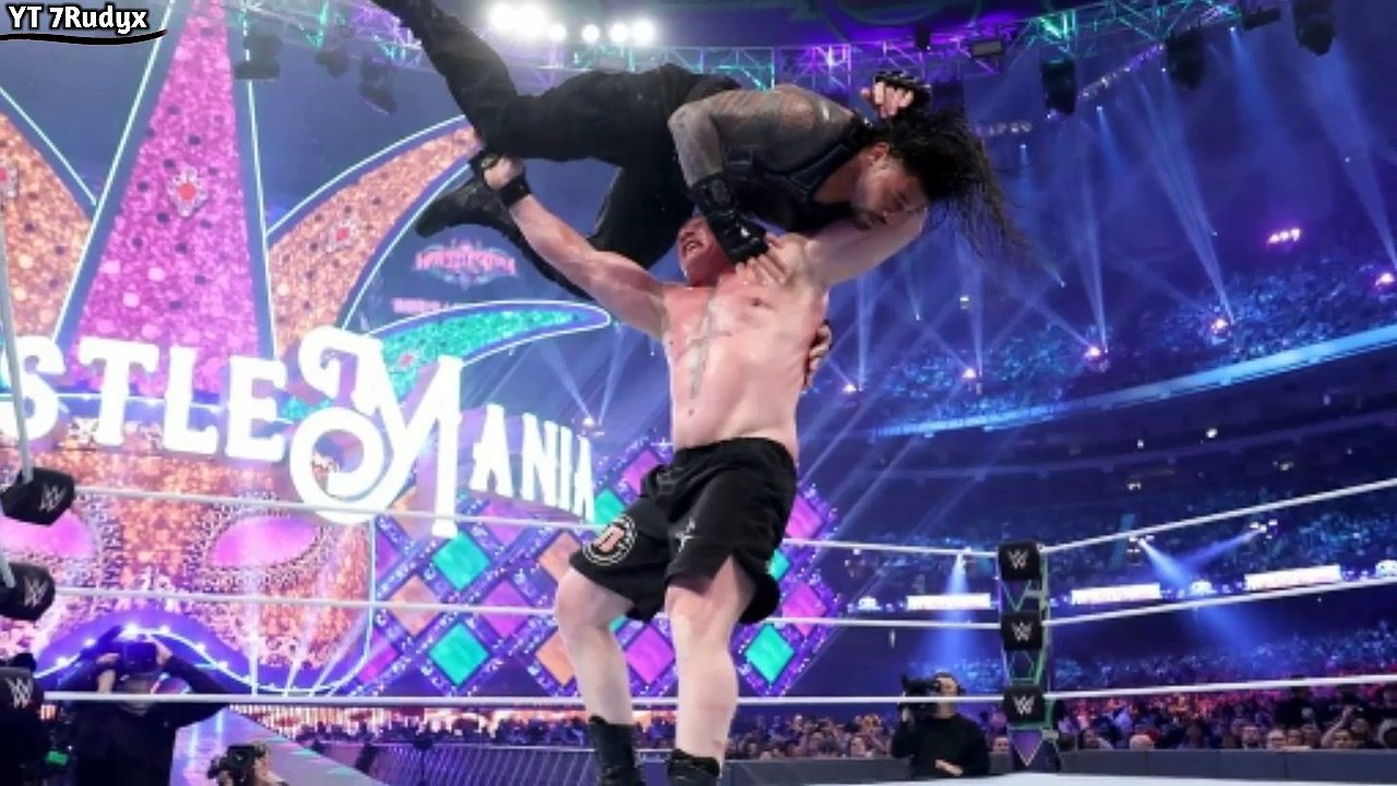 What Happened After Brock Lesnar Defeat Roman Reigns At Wrestlemania 34 ! What Happens That Night In Hindi