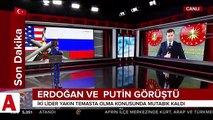 Cumhurbaşkanı Erdoğan, Rusya Devlet Başkanı Putin ile  telefonda görüştü