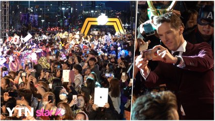 [Y영상] ’어벤져스3’ 4인방, ’팬 사랑이 느껴지는 역대급 레드카펫’ / YTN