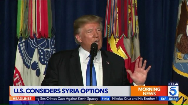 Trump Says Syria Attack Could Be 'Very Soon or Not So Soon at All'